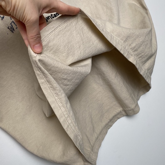 Calgary Rodeo Souvenir T-Shirt Men Large Beige Late 00s Graphic Bull Cowboys - Picture 7 of 12